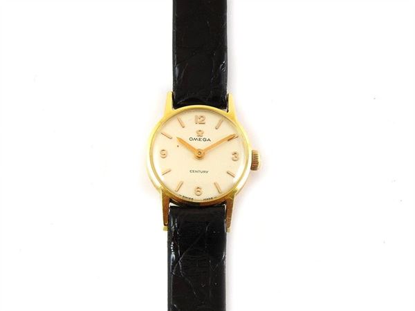 Omega Century manual, yellow gold lady's wristwatch