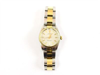 Orologio da Polso per Uomo in Oro Giallo e Acciaio
