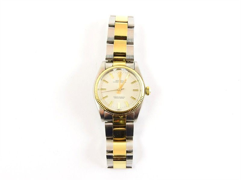 Orologio da Polso per Uomo in Oro Giallo e Acciaio