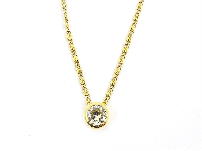 Punto Luce in Oro Giallo e Diamante