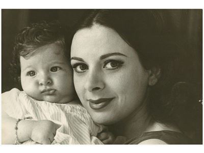 Ritratti di Sandra Milo con la Figlia Debora