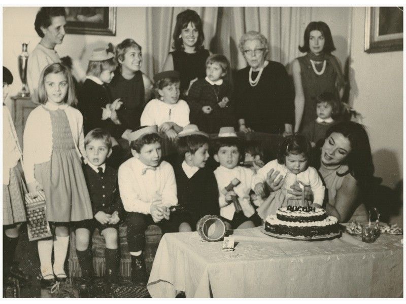 Ritratti di Sandra Milo con la Figlia Debora