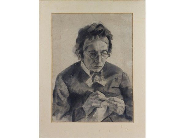 Ritratto della nonna del pittore 1882