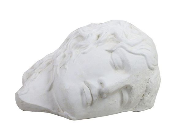 Plaster Head of a Sleeping Boy