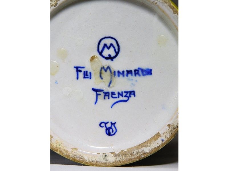 Vaso in Terracotta Policroma