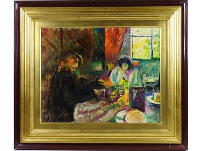 Veduta D'interno con Figure