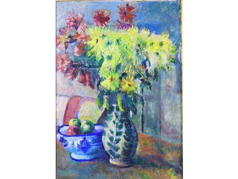 Natura Morta con Fiori e Frutta
