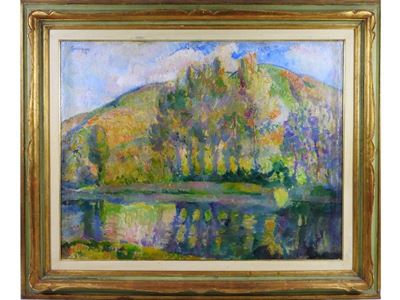 Paesaggio Fluviale 1918