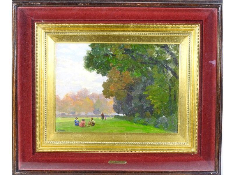 Veduta del Parco delle Cascine a Firenze