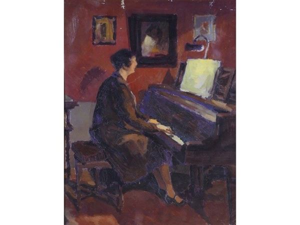Donna al pianoforte
