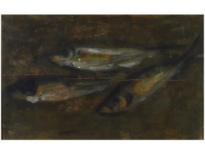 Natura Morta con Pesci 1948
