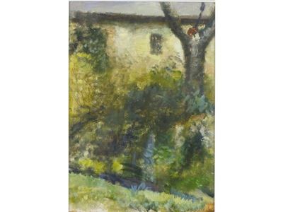 Paesaggio Campestre con Scorcio di Casolare