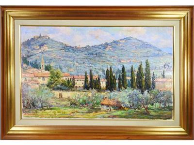 Veduta di San Domenico e Fiesole 1964