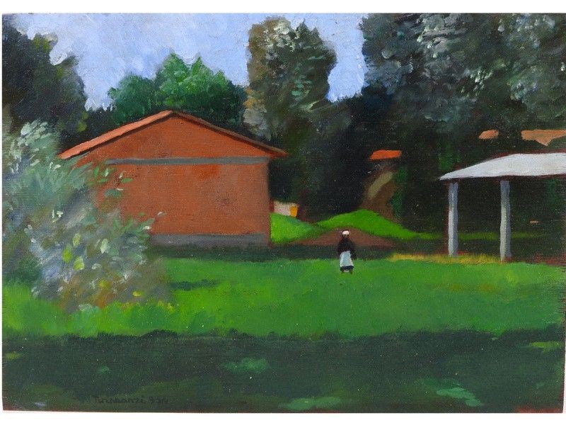 Paesaggio con Contadina 1964