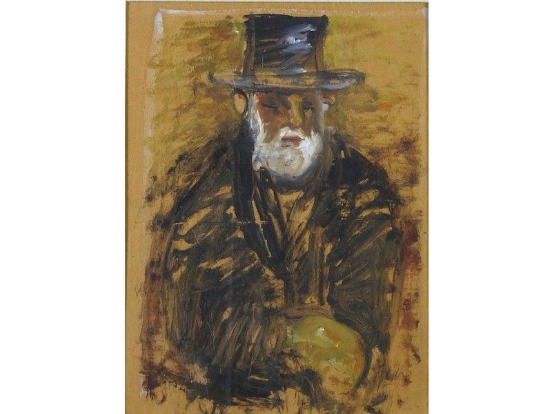 Ritratto di Uomo con Barba e Cappello