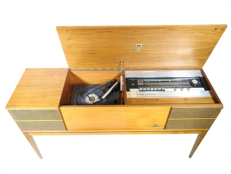 Mobile Radio-giradischi Vintage