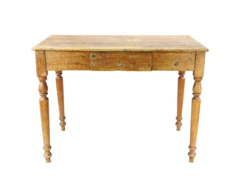 Tavolino Rustico in Legno Tenero