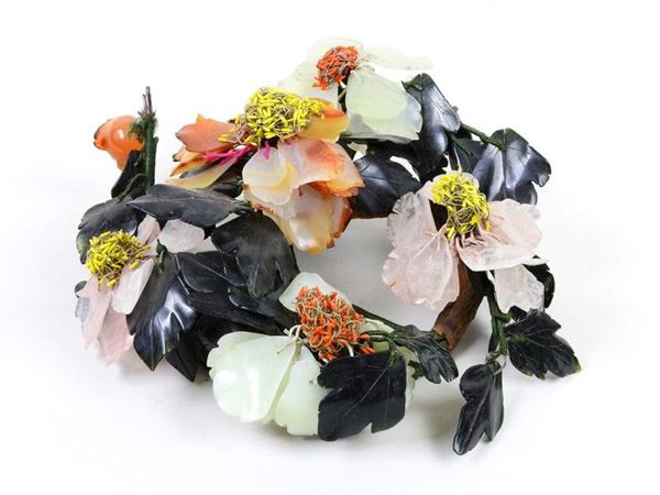 Coloured Glass Flower Crown