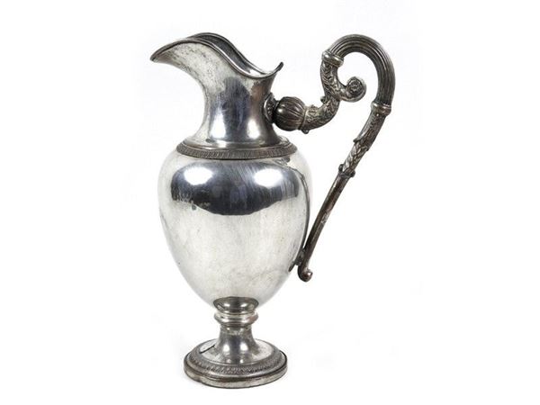 Silver-plated Ewer