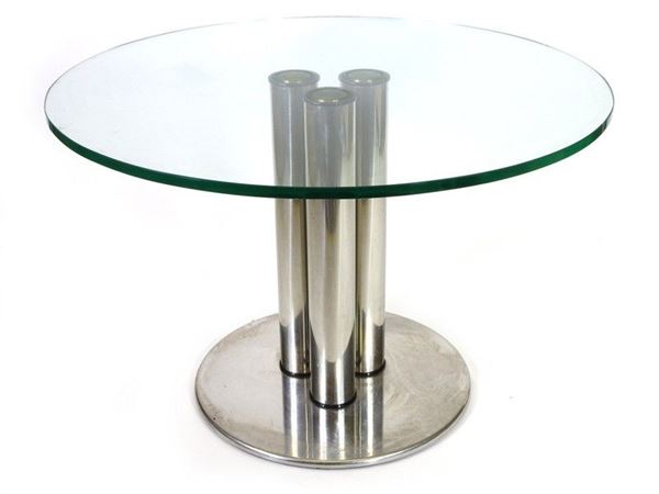 Round Crystal Table
