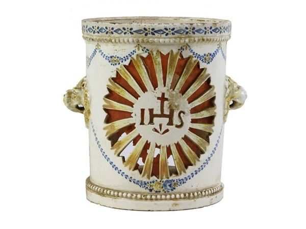 Liturgical Pottery Lamp