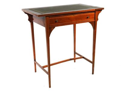 Piccolo Scrittoio in Satinwood Intarsiato con Filettature