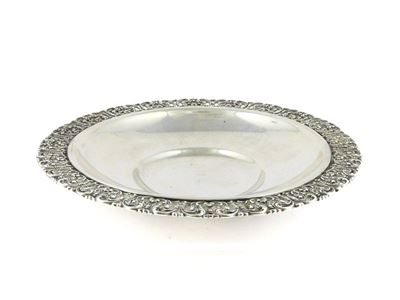 Cestino Rotondo in Argento