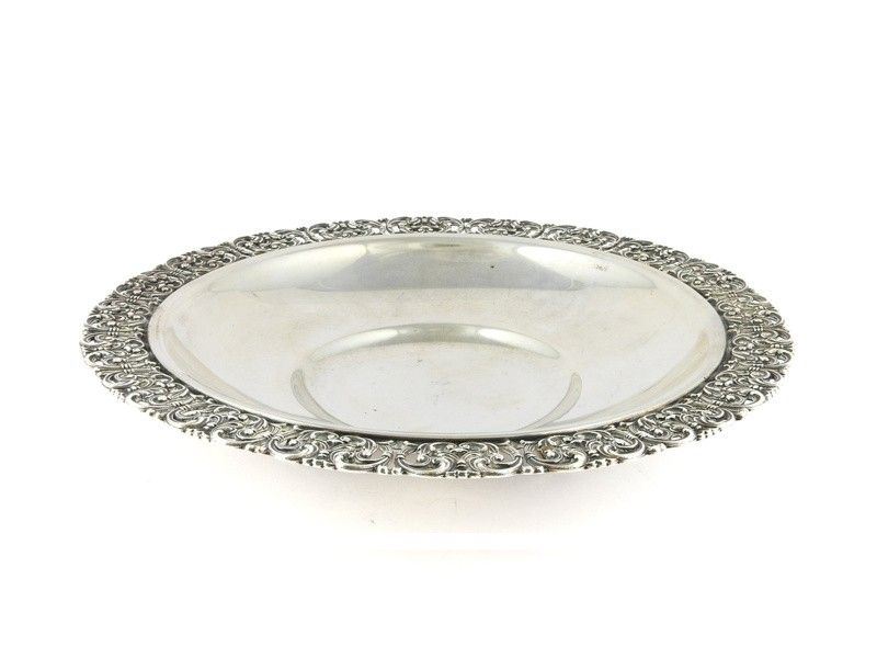 Cestino Rotondo in Argento