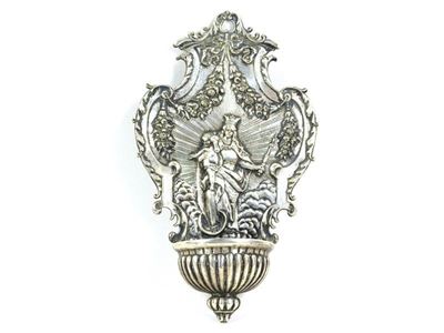 Acquasantiera Pensile in Argento