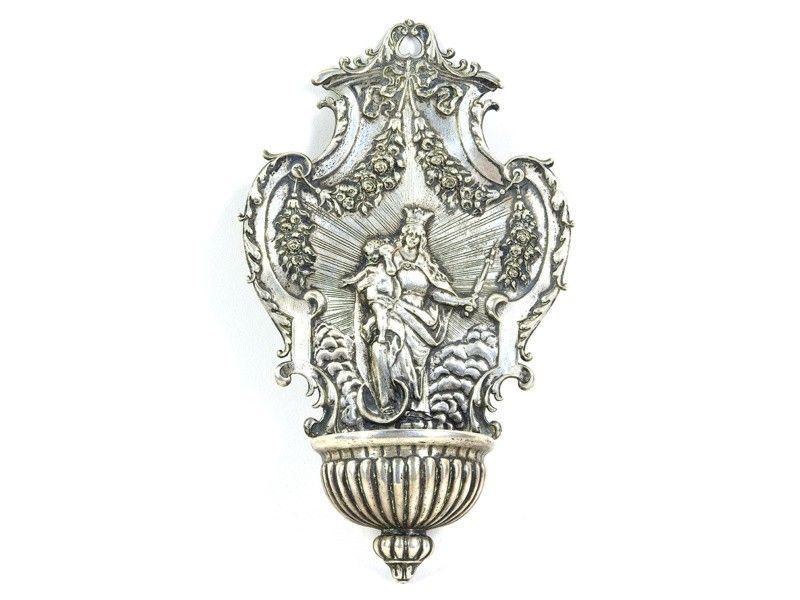 Acquasantiera Pensile in Argento