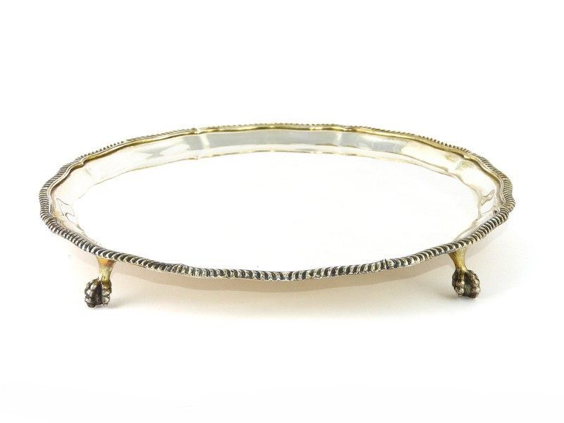 Salver in Argento Sterling