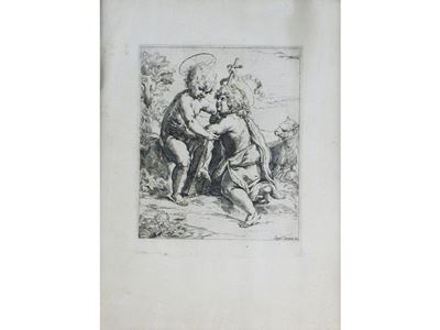 Da Guido Reni Gesã¹ Bambino e San Giovannino