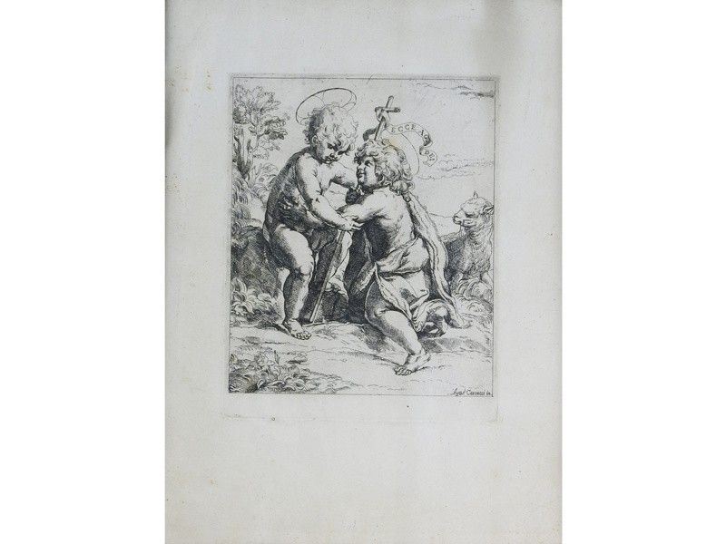 Da Guido Reni Gesã¹ Bambino e San Giovannino