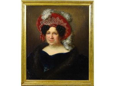 Ritratto di Dama con Cappello