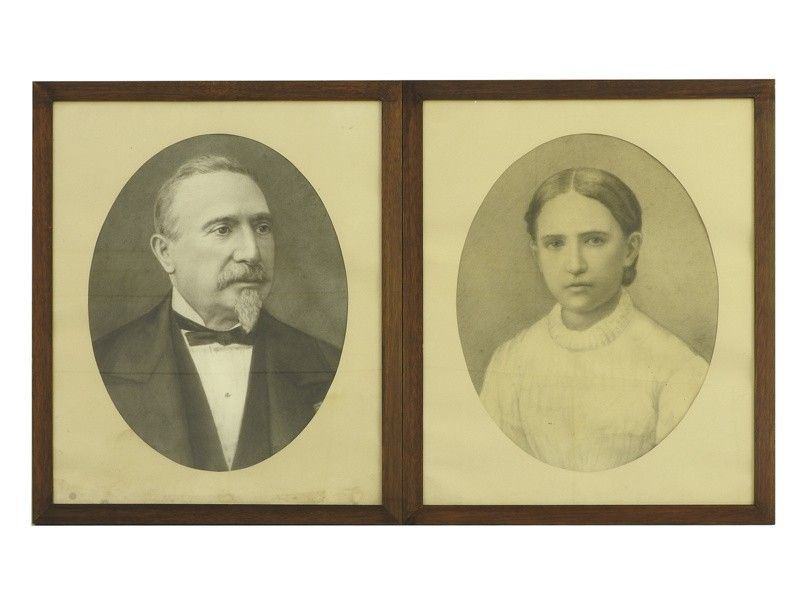 Ritratto di Nobiluomo e Ritratto di Fanciulla