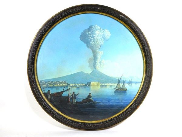 Vesuvio Eruption in Naples