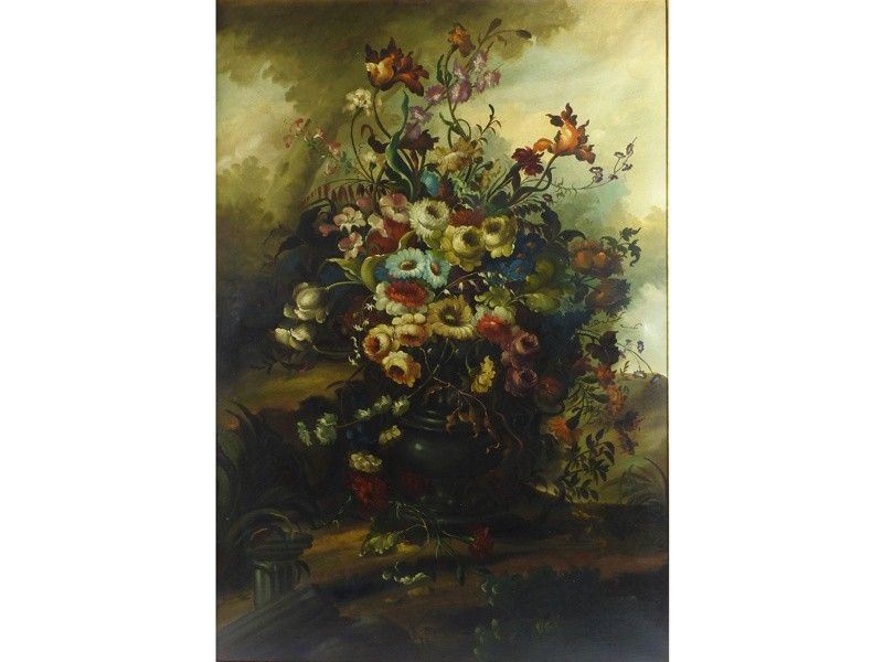 Scorcio di Giardino con Trionfo di Fiori