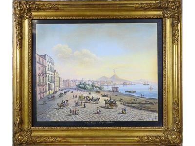 La Riviera di Chiaia a Napoli