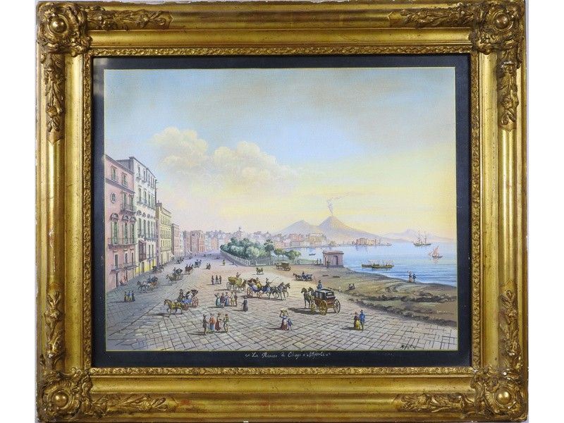 La Riviera di Chiaia a Napoli