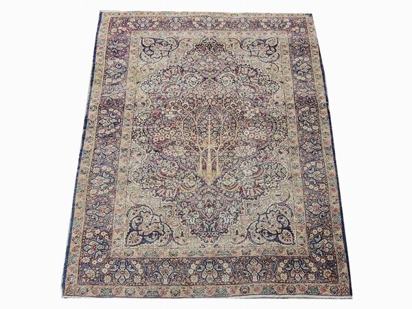 A Silk Persian Carpet  - Auction Furniture and Old Master Paintings - Maison Bibelot - Casa d'Aste Firenze - Milano