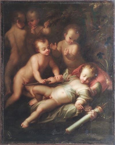 Amore Dormiente con Puttini