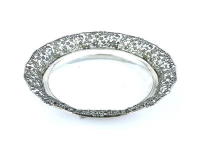 Centrotavola Rotondo in Argento