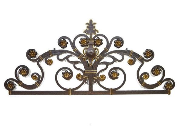 Wrought Iron Double Bed Headboard