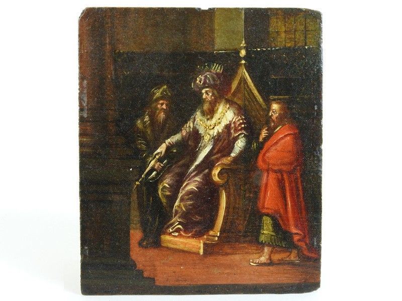 Mosã¨ e Aronne al Cospetto del Faraone