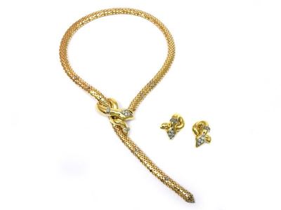 Parure in Oro Giallo e Diamanti