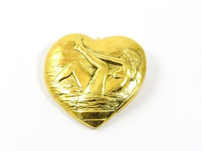 Scultura-gioiello in Oro Giallo e Avorio