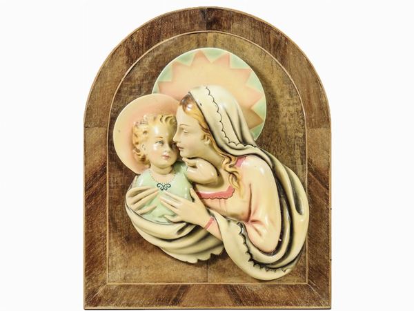 Ceramic High-relief  (1950s)  - Auction Furniture and paintings from florentine apartment - Maison Bibelot - Casa d'Aste Firenze - Milano