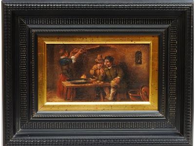 Veduta D'interno con Personaggi