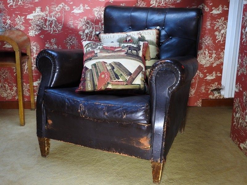 Poltrona in Pelle