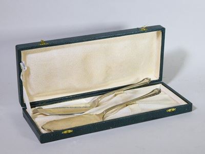 Due Palette da Dolce in Argento